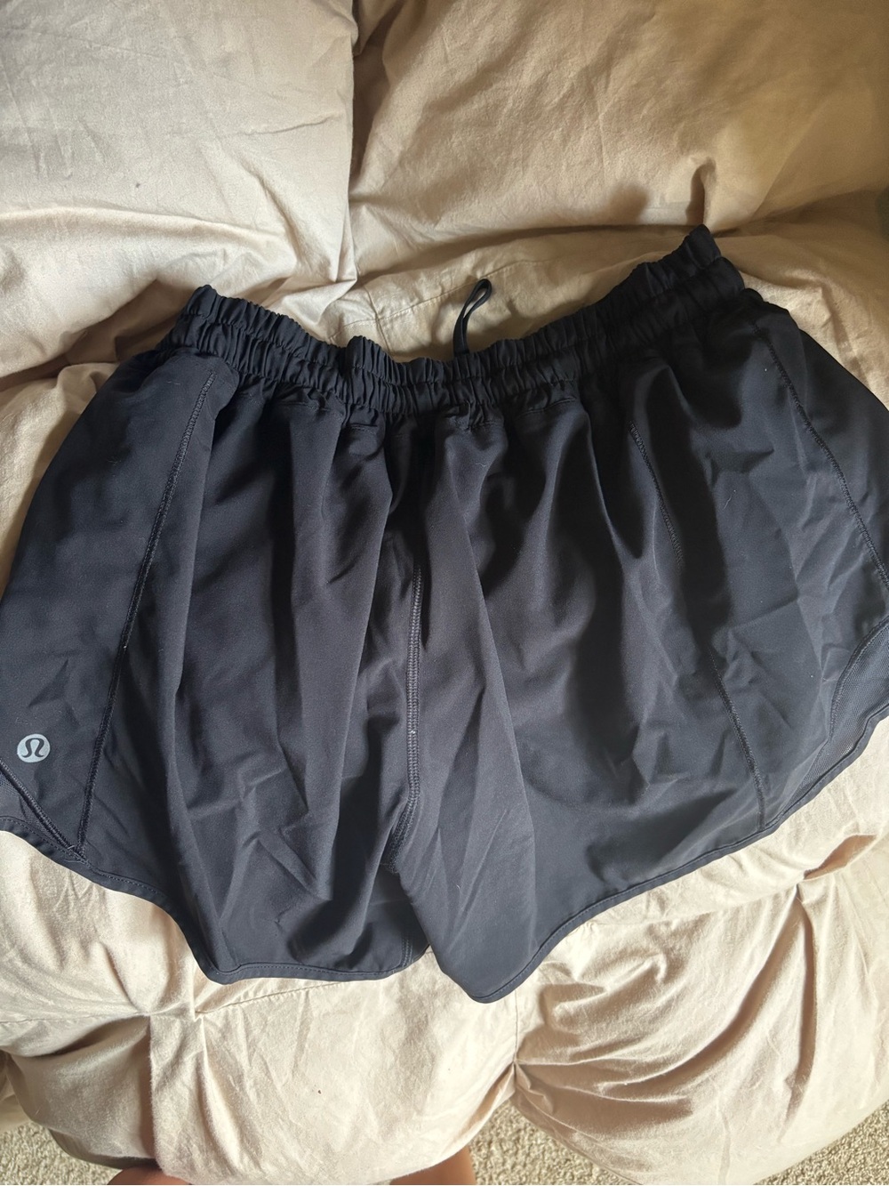 Black lululemon shorts - Picture 2 of 2